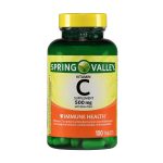 Spring Valley Vitamina C With Rose Hips 500mg 100 Tabletas
