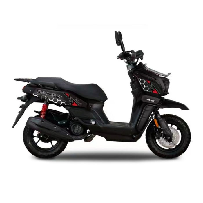 Moto de Combustión AVA FLAMINGO (180cc) (NEGRA) - Imagen 1